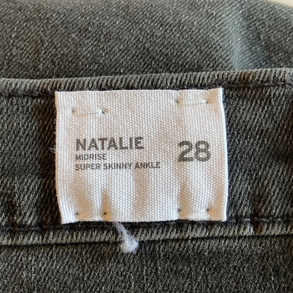 Hudson NWT Black Natalie Mid-rise Super Skinny Ankle Jeans 3113